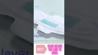Angel Moon sanitary napkin with negative ion core