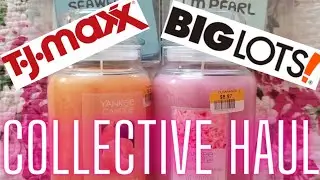 Small Shopping Haul l Big Lots & TJ Maxx Haul | Candles and Skincare