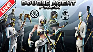 NEW DOUBLE AGENT PACK & SHADOW PICKAXE PACK IN FORTNITE SEASON 3 CHAPTER 2
