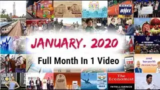 January  2020 | Full Month Current Affairs | Current Affairs in English