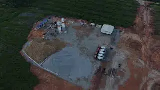 Drone view La Indera Palma location (hari kejadian banjir besar Kuantan) 16/12/2025