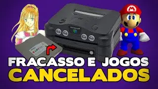 Quando o NINTENDO 64DD FRACASSOU e seus JOGOS foram CANCELADOS