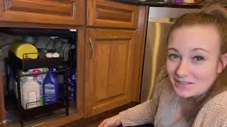 Review of SUNSHNO Under Sink Organizer, 2 Tier Metal Under Cabinet Organizer With Sliding Drawer