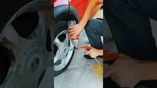 Homemade sandblaster for your car #viralvideo