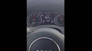 Audi RS6 avant performance  2016 acceleration