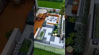 Modern Garden Vibes 🌿 | 80㎡ Simple & Stylish Courtyard Design Inspiration