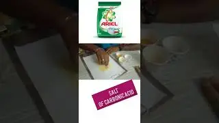 Acid Base Experiment Adavadigal😜 Turmeric powder Changes#students #experiment #acid #base #turmeric