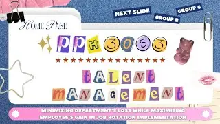 PPH3053: Minimizing Department Loss while Maximizing Employee's Gain in Job Rotation Implementation