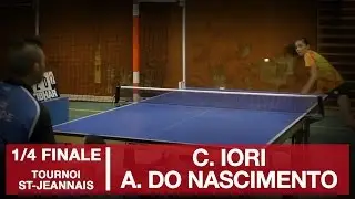 Charlotte IORI vs Adel DO NASCIMENTO [1/4 Finale Tournoi TT Saint-Jeannais]