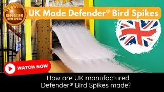 How are Defender&reg; Bird Spikes made? | UK Manufactured Bird Spikes Jones & Son Pest Control Supplies