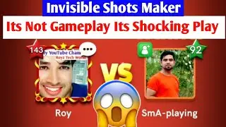 Shocking Gameplay From SmA😱 Vs Roy World Topper Magical Play🤪 In  Carrom