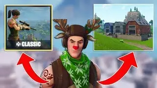 I PLAYED CLASSIC MODE BEFORE IT WAS SUPPOSED TO BE RELEASED! (Fortnite Battle Royale)