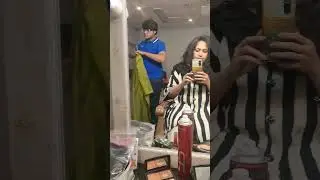 make up room at aan TV studio || celebrity chef || chef rabiya khan
