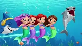 Baby Shark Mermaid World | Magical Underwater Adventure | Nursery Rhymes & Kids Songs