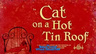 Cat on a hot tin roof (1958) title sequence