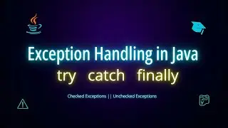 Exception Handling in Java | Checked Exceptions | try-catch-finally Explained for JNTU Exams