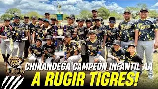 BIENVENIDA A LOS CAMPEONES TIGRES DE CHINANDEGA GATEGORIA INFANTIL AA