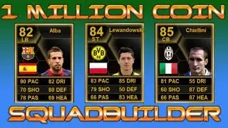 FIFA 13 Ultimate Team | 1 Million Coin Squad Builder!