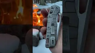 Microtech MSI with Titanium  scales. Glass Bead blasted finish. Made in Sweden