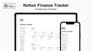 Notion Finance Tracker (2026 Template Tour)