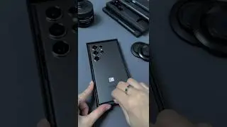 unboxing the s24 ultra + some essentials ✔️ #samsunggalaxy #unboxing #asmr #tech