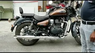 royal Enfield meteor 350| Red Rooster performance exhaust|