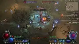 Diablo 4 Stronghold - Eriman's Pyre - Xbox Series X co-op gameplay