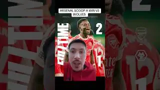 Arsenal Nearly Lost To Wolves 😳 #soccer #football #premierleague #arsenal #wolves #foryou