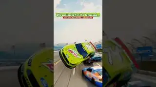 Sorry&hellip; #nascar #automobile #racing #race #nr2003 #motorsport #talladega #nascarheat #nh5 #shorts