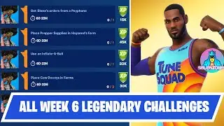 *ALL* WEEK 6 LEGENDARY Quests/Challenges Guide | Fortnite Chapter 2 Season 7