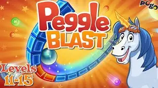 Pogo Games: Peggle Blast - Levels: 11-15