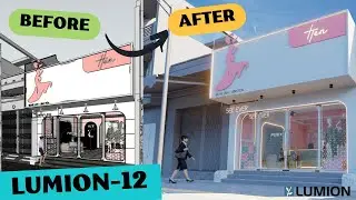 How To Create Realistic Exterior Render In Lumion 12