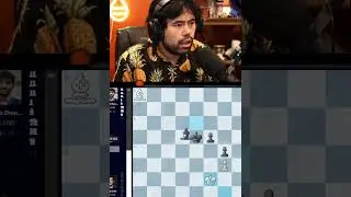Реакция Хикару на ошибку Дина и победу Гукеша на чемпионате мира по шахматам #шахматы