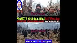 Bangward Balo (DH Pora) residents seek urgent intervention over failed Hakwas Water #news #sakeena 