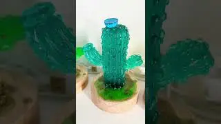 @razumova_zhenya ночник кактус из смолы #подарок #cactus #декор