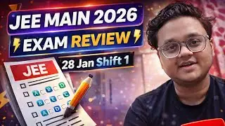 JEE MAIN 2026 Dropper's Review || 28 January Shift 1💔🙂