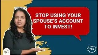 Should you invest from your spouse's bank account?
