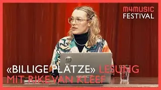 &laquo;Billige Pl&auml;tze&raquo; &ndash; Lesung mit Rike van Kleef | Conference @ m4music Festival 2025