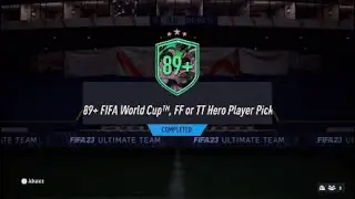 FIFA 23 - 89+ FIFA World Cup, FF or TT Hero Player Pick