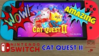 Cat Quest II Nintendo Switch Oled gameplay 4k60