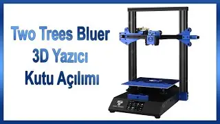 Two Trees Bluer 3D Yazıcı Kutu A&ccedil;ılımı.