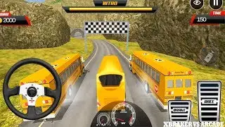 Euro Bus Racing Hill Mountain Climb 2019 | Offroad Bus Racing - Android GamePlay 3D