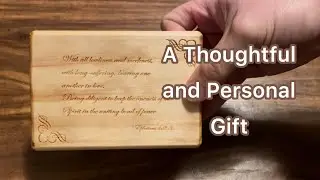 Engraving a Plaque