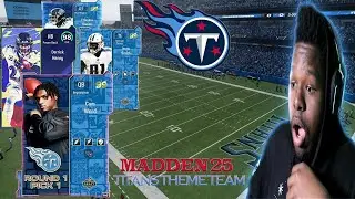Tennessee Titans Theme Team With Cam Ward,Derrick Henry,T'vondre Sweat,And More Madden 25
