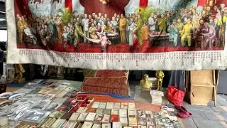 Panjiayuan largest collection Market in China