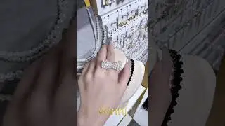Nhẫn Vonni Đ&iacute;nh Nơ Xoắn Ấn Tượng Sang Trọng Freesize