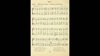 Blessing, Honor, Thanks, and Praise (Eltham) 7.7.7.7.D.