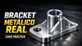 Diseño de un bracket metálico automotriz | Caso práctico real