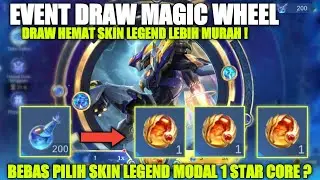 LEBIH MURAH!! Event Magic Wheel Skin Legend Saber Modal 1 Batu |  Event Magic Wheel MLBB 2026