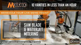 10 Vanities in Under an Hour! Robo SawJet M-series